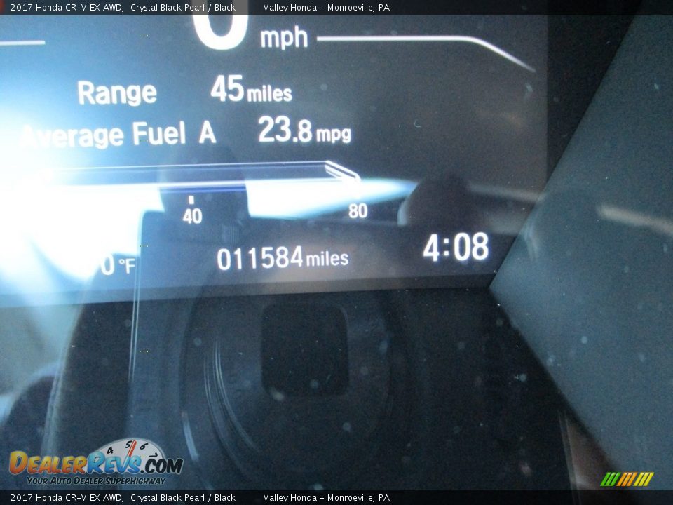 2017 Honda CR-V EX AWD Crystal Black Pearl / Black Photo #20