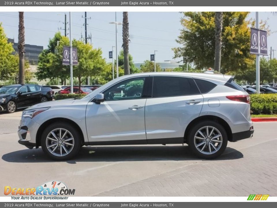 2019 Acura RDX Technology Lunar Silver Metallic / Graystone Photo #4