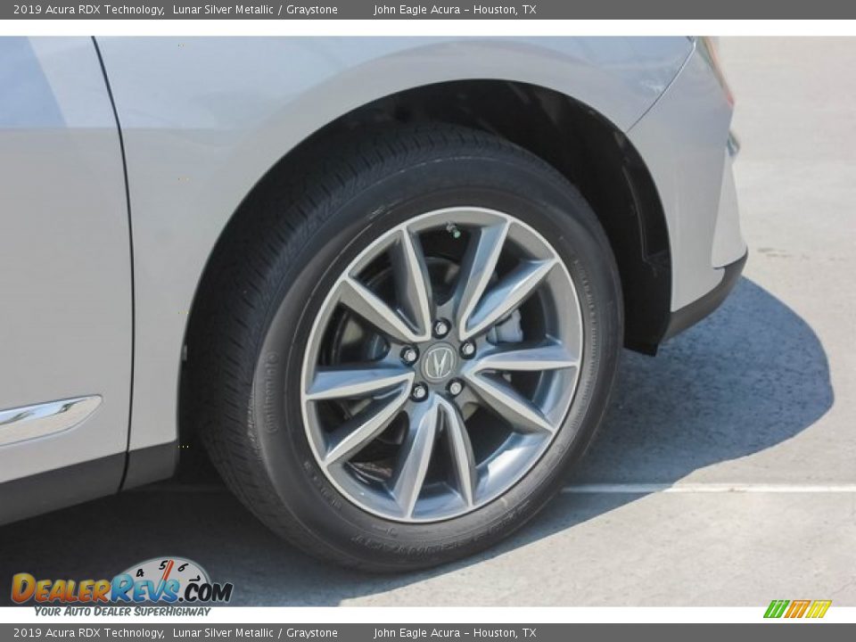 2019 Acura RDX Technology Lunar Silver Metallic / Graystone Photo #10