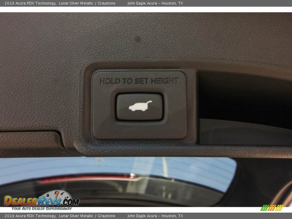 2019 Acura RDX Technology Lunar Silver Metallic / Graystone Photo #20