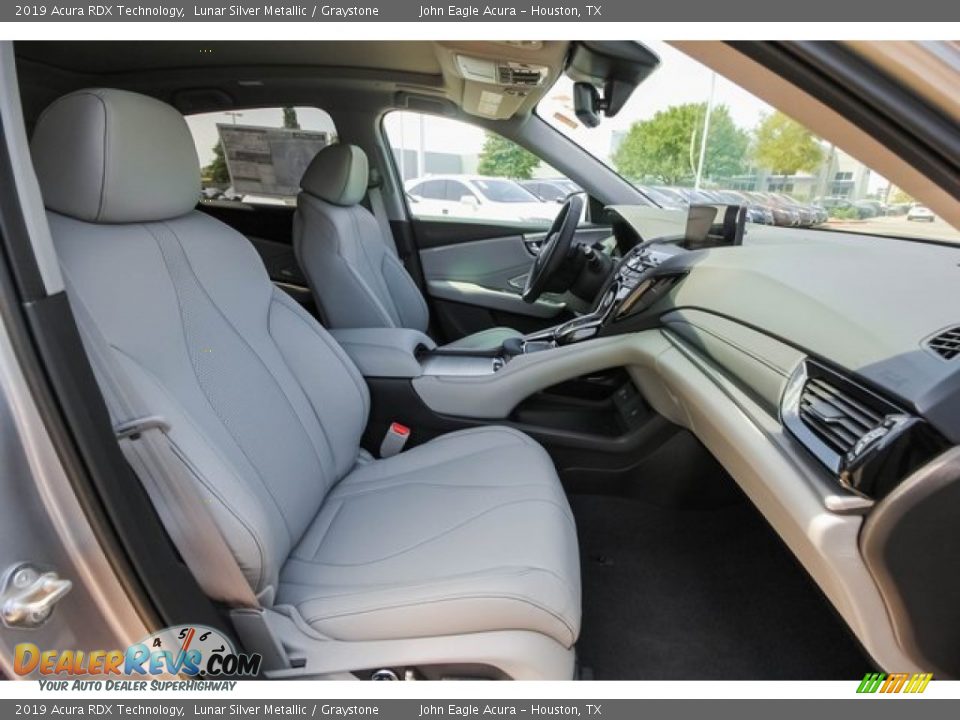 2019 Acura RDX Technology Lunar Silver Metallic / Graystone Photo #24