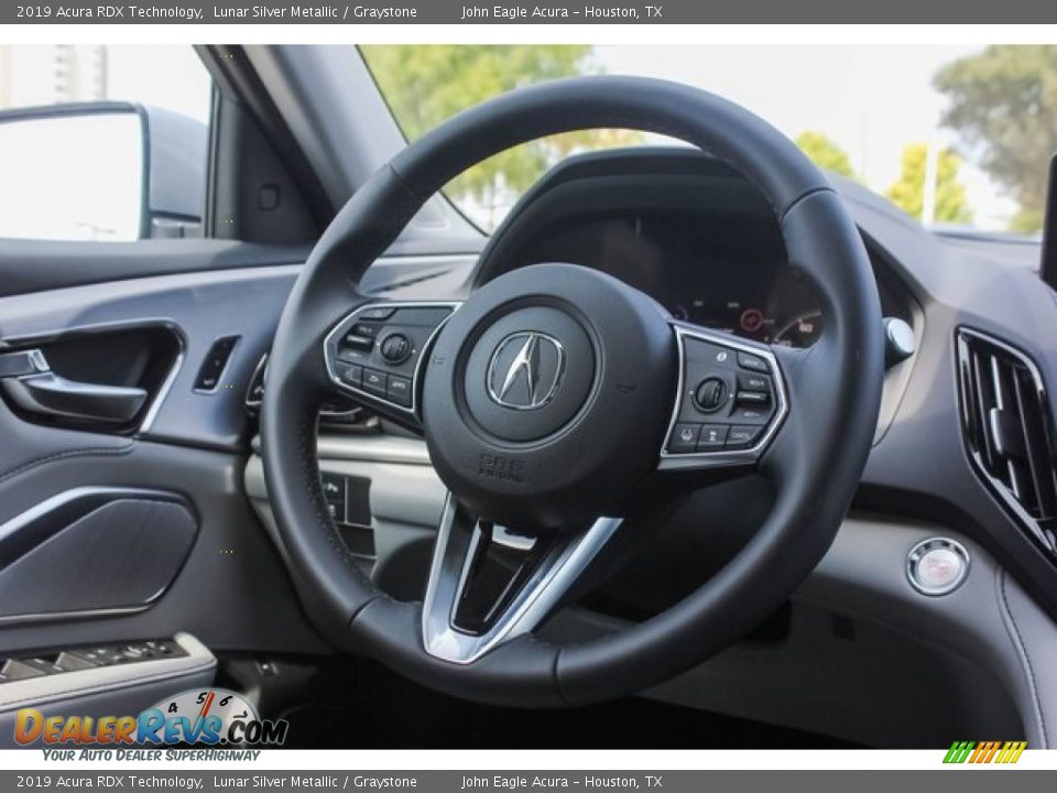 2019 Acura RDX Technology Lunar Silver Metallic / Graystone Photo #27