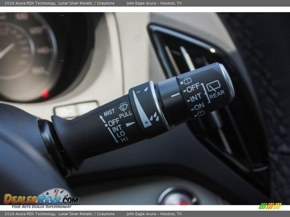 2019 Acura RDX Technology Lunar Silver Metallic / Graystone Photo #34