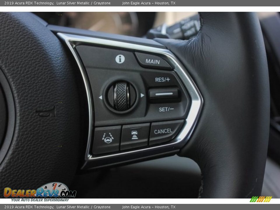 2019 Acura RDX Technology Lunar Silver Metallic / Graystone Photo #36