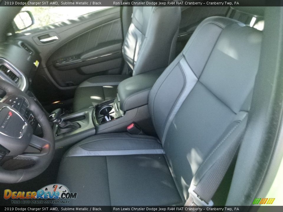 2019 Dodge Charger SXT AWD Sublime Metallic / Black Photo #13