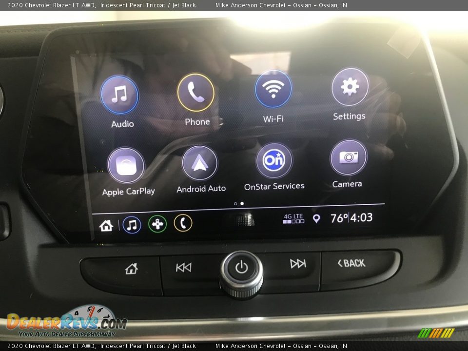 2020 Chevrolet Blazer LT AWD Iridescent Pearl Tricoat / Jet Black Photo #19