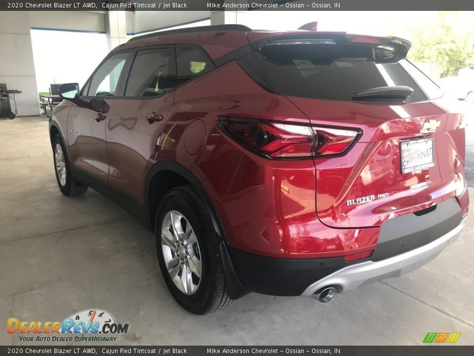 2020 Chevrolet Blazer LT AWD Cajun Red Tintcoat / Jet Black Photo #5