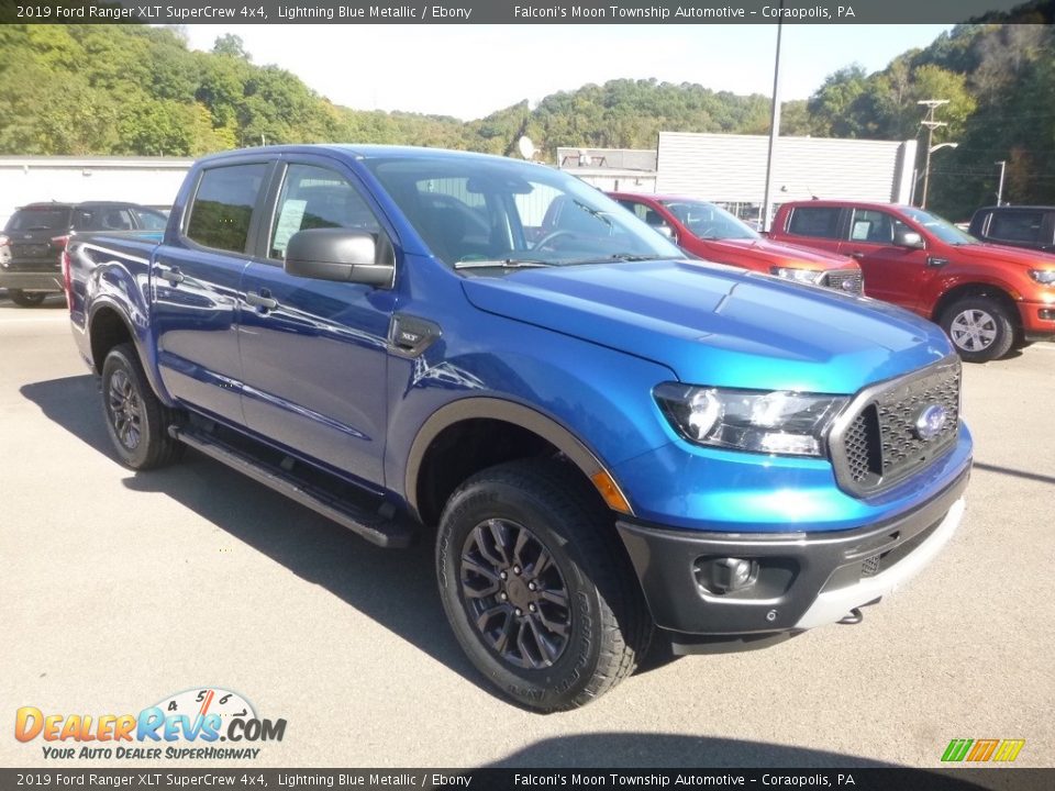 Front 3/4 View of 2019 Ford Ranger XLT SuperCrew 4x4 Photo #3