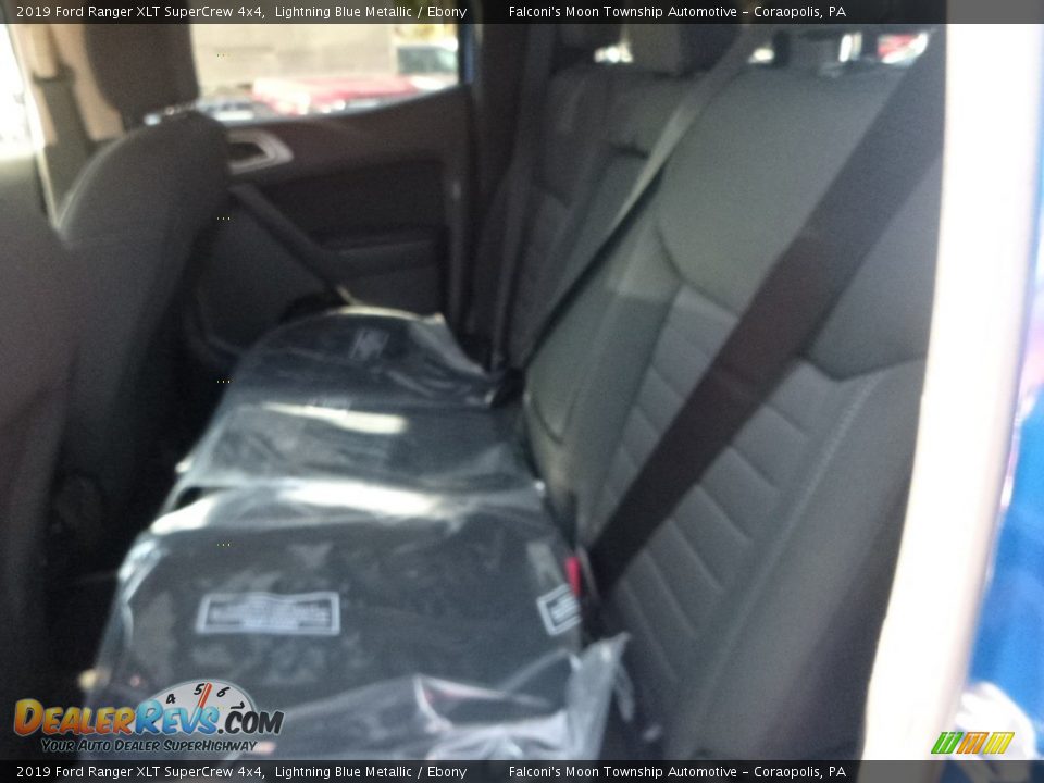 2019 Ford Ranger XLT SuperCrew 4x4 Lightning Blue Metallic / Ebony Photo #8