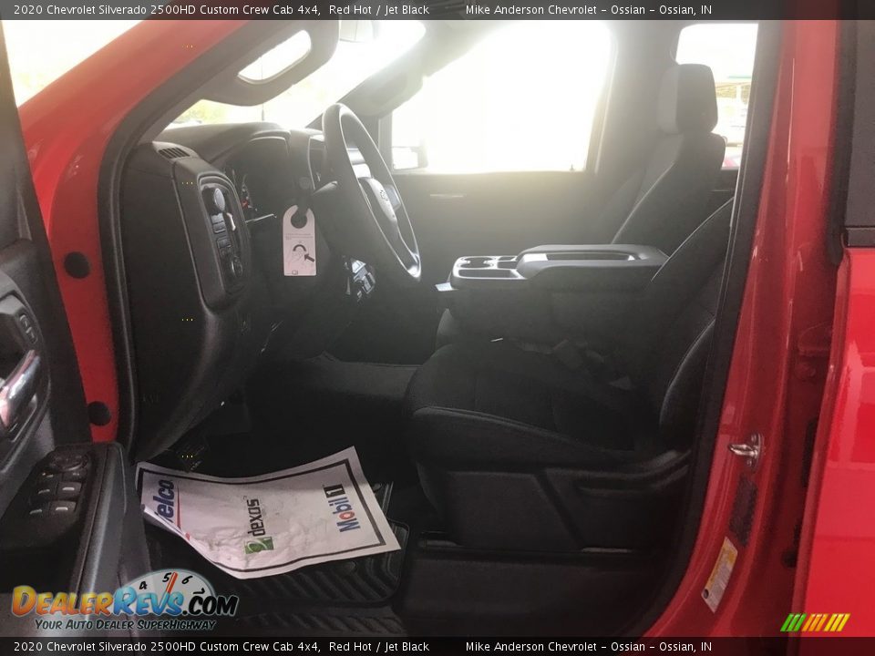 2020 Chevrolet Silverado 2500HD Custom Crew Cab 4x4 Red Hot / Jet Black Photo #8