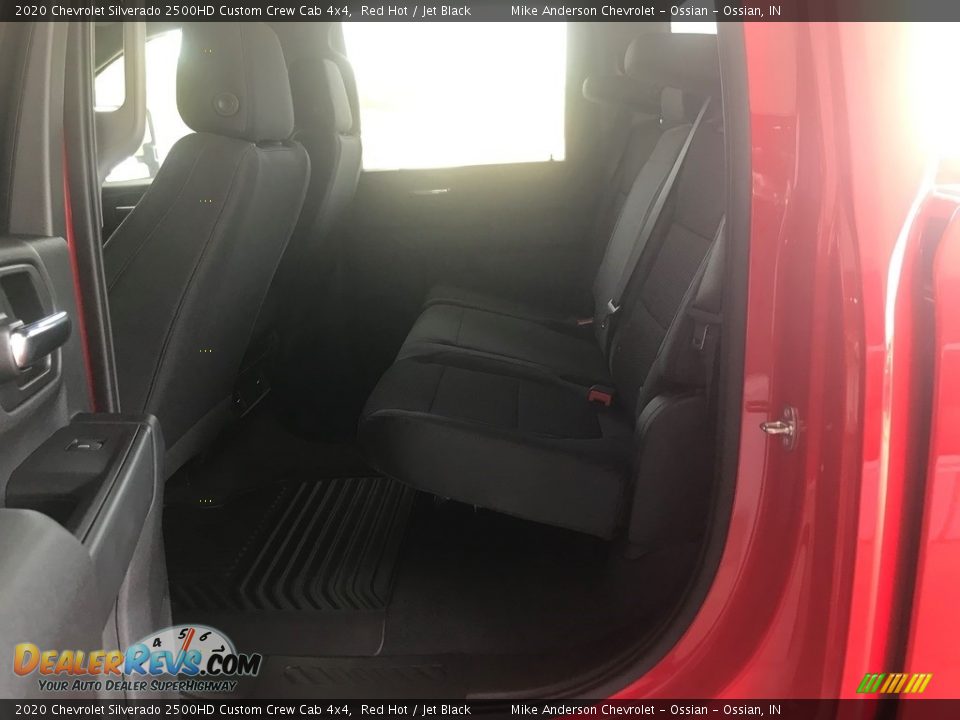 2020 Chevrolet Silverado 2500HD Custom Crew Cab 4x4 Red Hot / Jet Black Photo #9