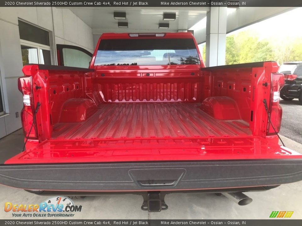 2020 Chevrolet Silverado 2500HD Custom Crew Cab 4x4 Red Hot / Jet Black Photo #10