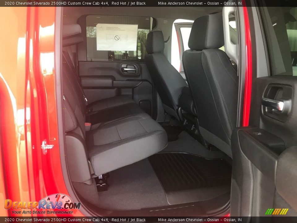 2020 Chevrolet Silverado 2500HD Custom Crew Cab 4x4 Red Hot / Jet Black Photo #11