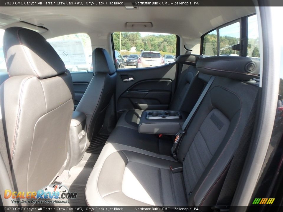 Rear Seat of 2020 GMC Canyon All Terrain Crew Cab 4WD Photo #14