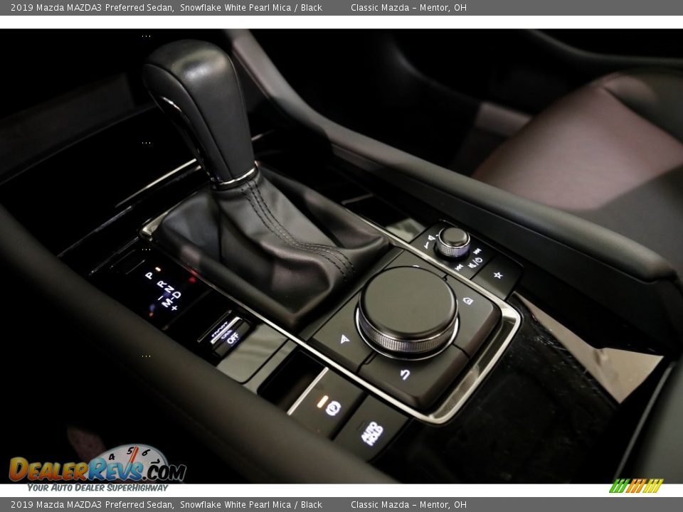2019 Mazda MAZDA3 Preferred Sedan Snowflake White Pearl Mica / Black Photo #15