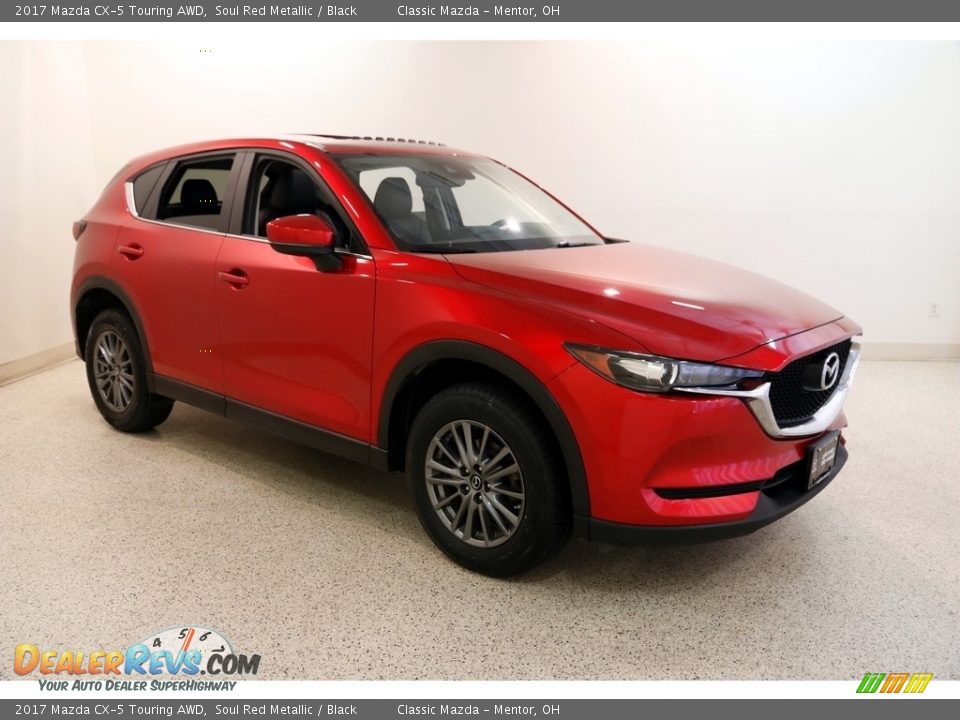 2017 Mazda CX-5 Touring AWD Soul Red Metallic / Black Photo #1