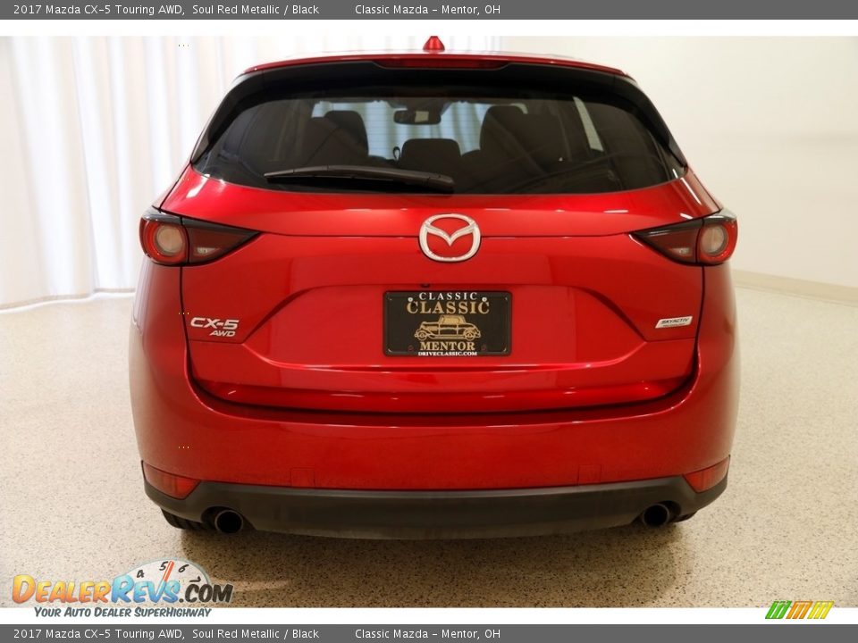 2017 Mazda CX-5 Touring AWD Soul Red Metallic / Black Photo #19