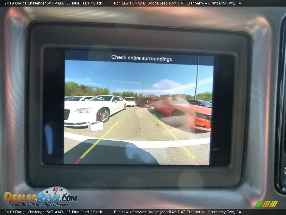2019 Dodge Challenger SXT AWD B5 Blue Pearl / Black Photo #17