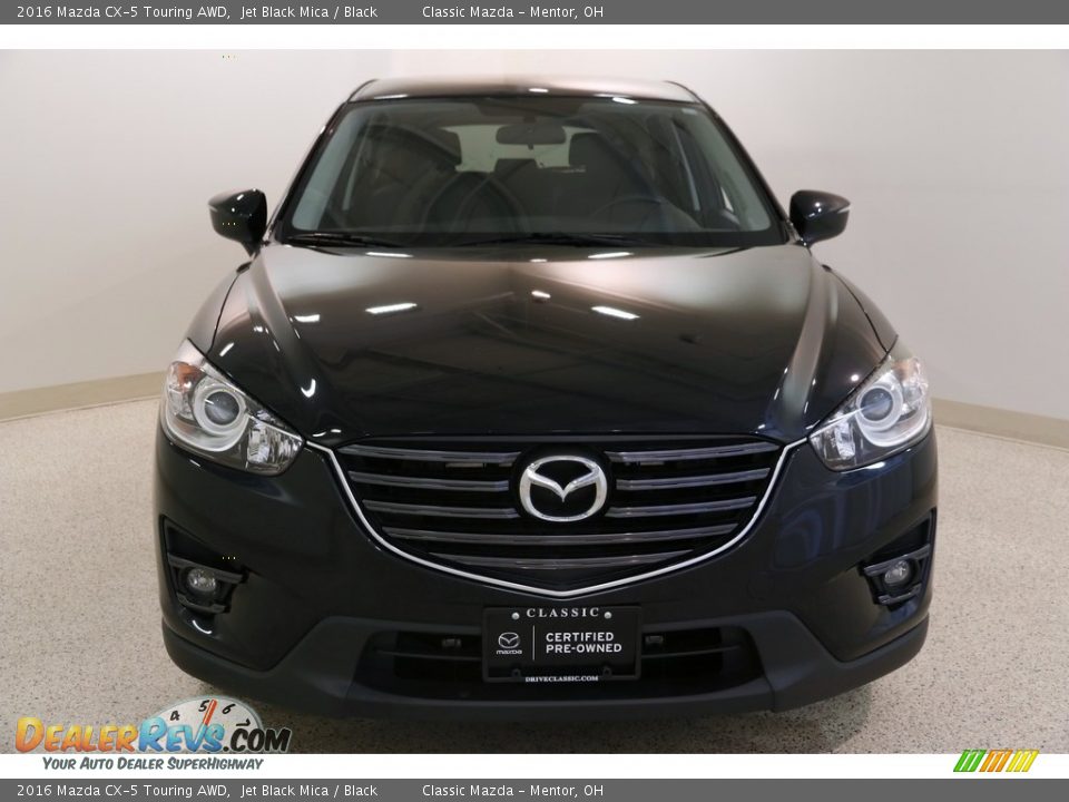 2016 Mazda CX-5 Touring AWD Jet Black Mica / Black Photo #2