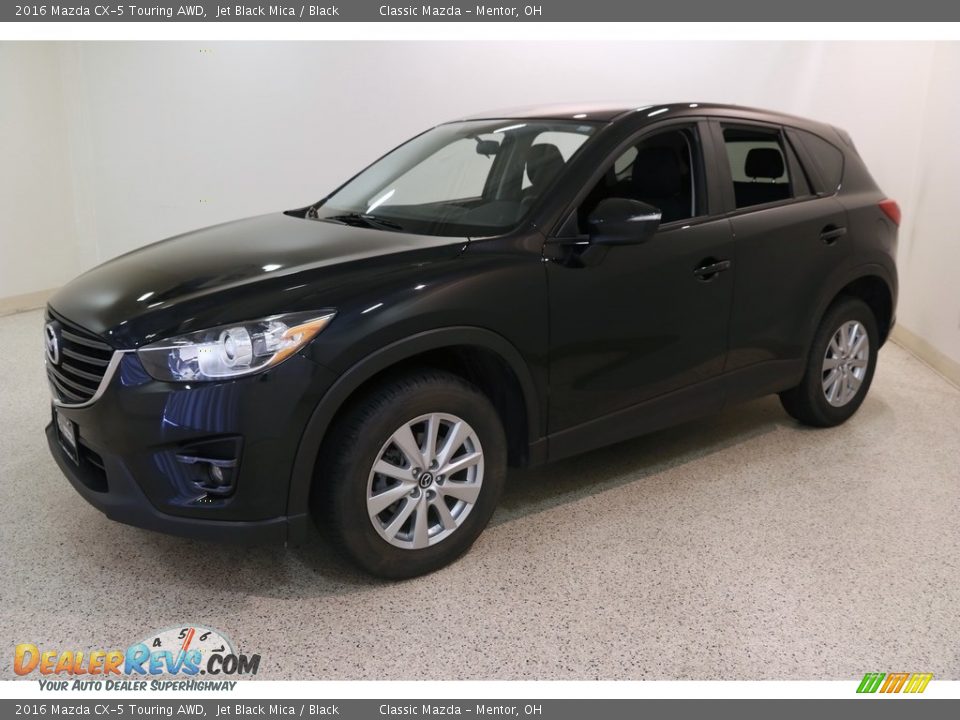 2016 Mazda CX-5 Touring AWD Jet Black Mica / Black Photo #3
