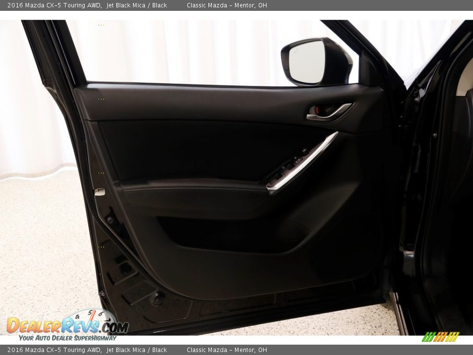 2016 Mazda CX-5 Touring AWD Jet Black Mica / Black Photo #4