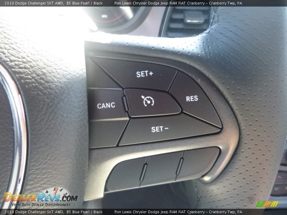 2019 Dodge Challenger SXT AWD B5 Blue Pearl / Black Photo #18