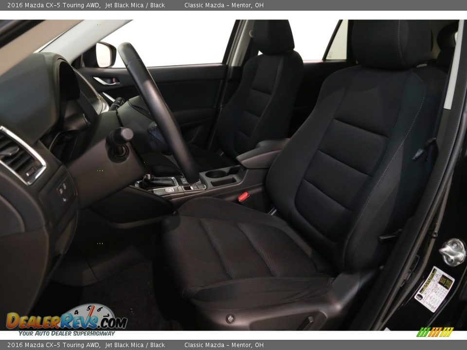 2016 Mazda CX-5 Touring AWD Jet Black Mica / Black Photo #5