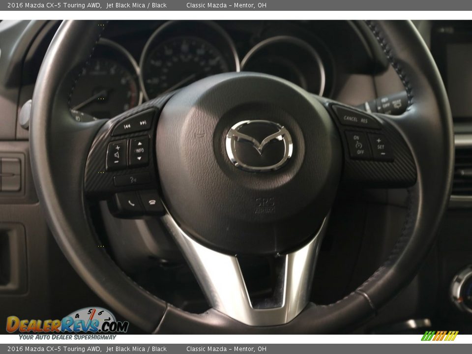 2016 Mazda CX-5 Touring AWD Jet Black Mica / Black Photo #6