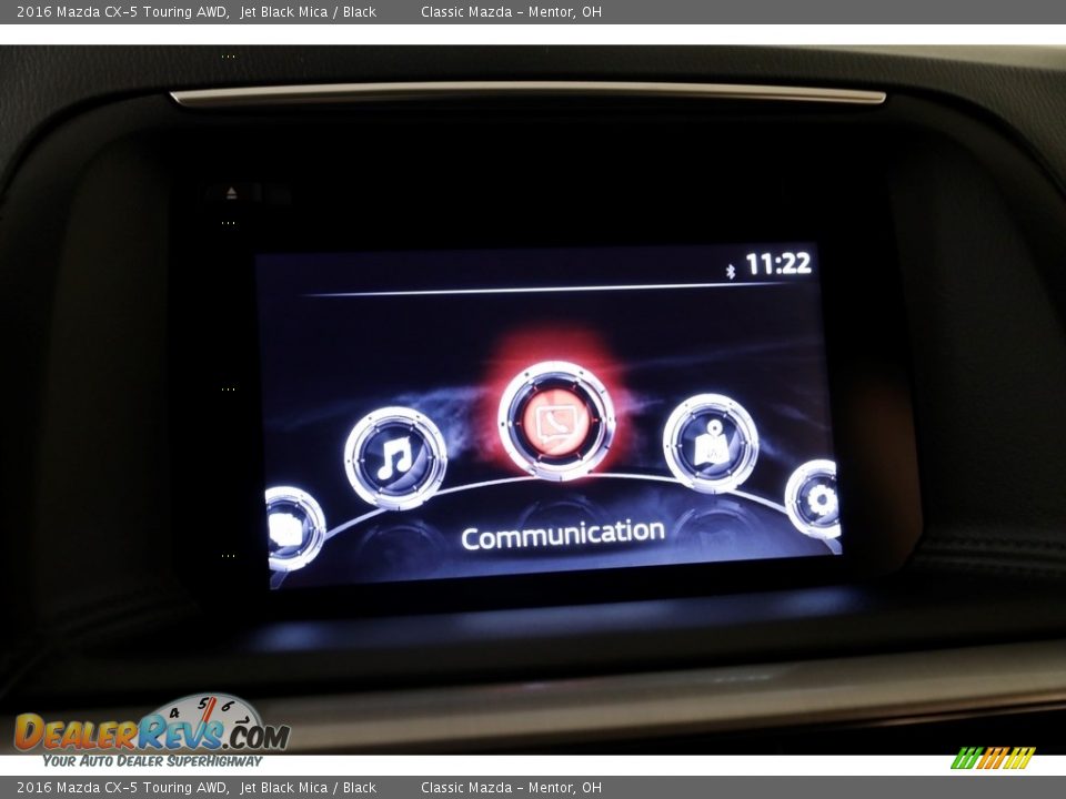 2016 Mazda CX-5 Touring AWD Jet Black Mica / Black Photo #9