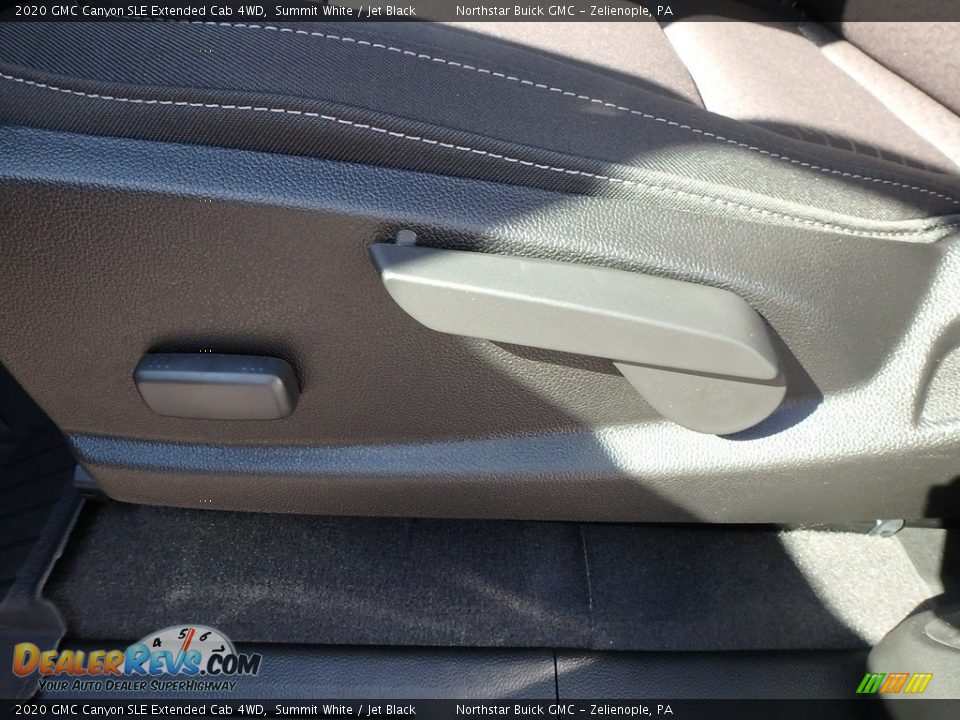 2020 GMC Canyon SLE Extended Cab 4WD Summit White / Jet Black Photo #11