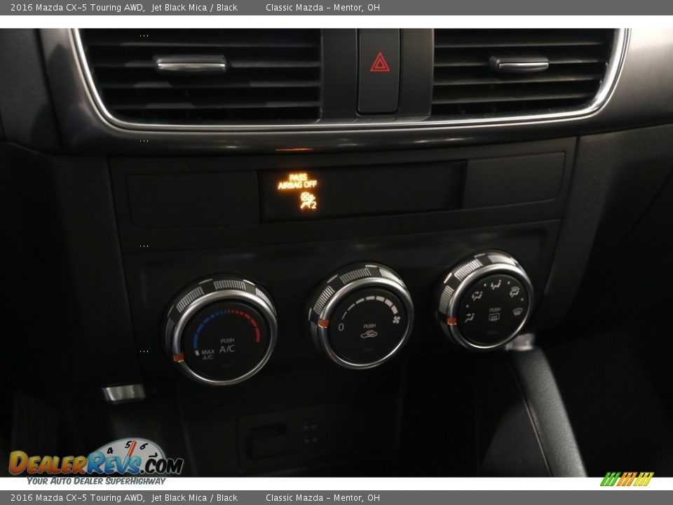 2016 Mazda CX-5 Touring AWD Jet Black Mica / Black Photo #13