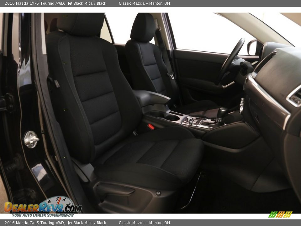 2016 Mazda CX-5 Touring AWD Jet Black Mica / Black Photo #15
