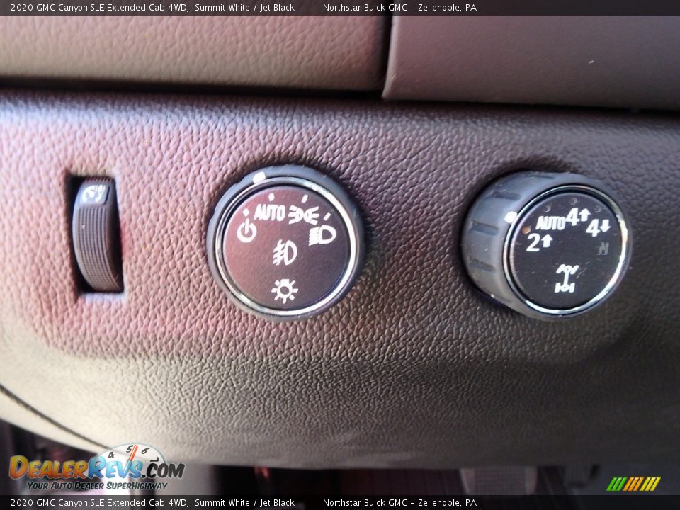 2020 GMC Canyon SLE Extended Cab 4WD Summit White / Jet Black Photo #13