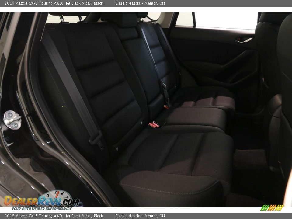 2016 Mazda CX-5 Touring AWD Jet Black Mica / Black Photo #16
