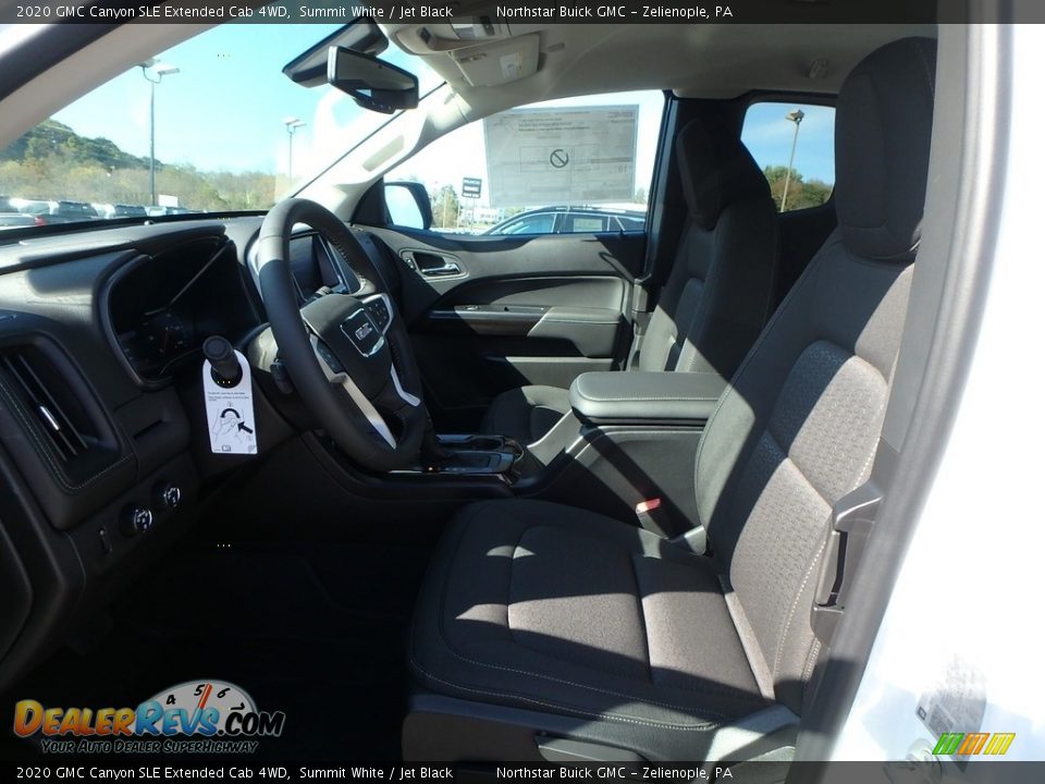 2020 GMC Canyon SLE Extended Cab 4WD Summit White / Jet Black Photo #14