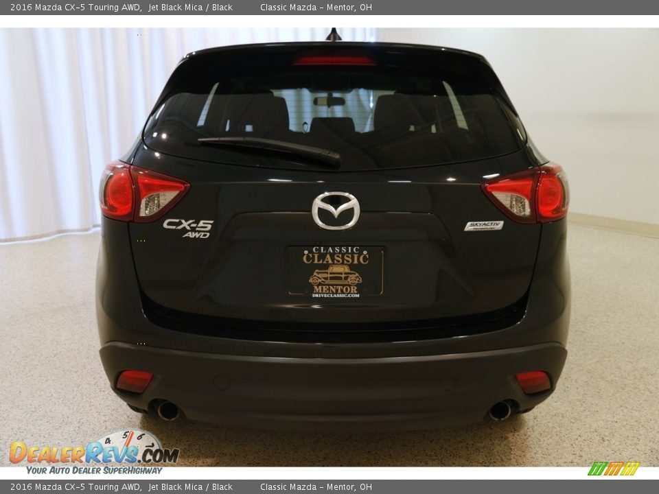 2016 Mazda CX-5 Touring AWD Jet Black Mica / Black Photo #18