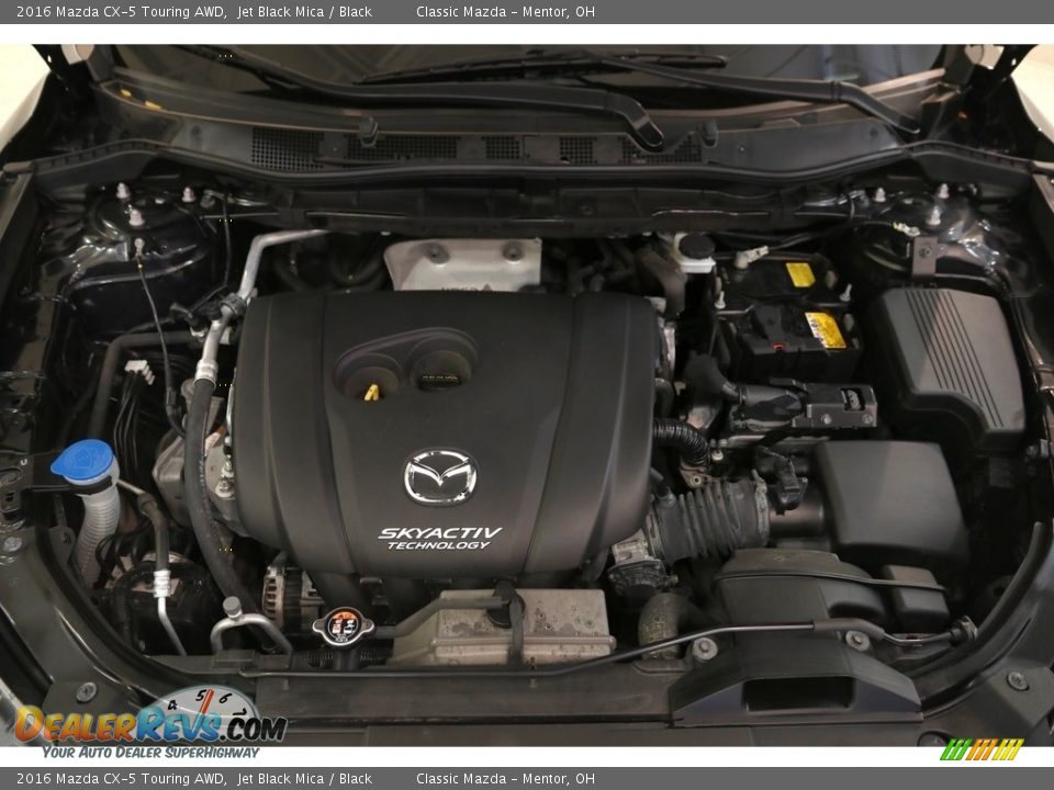 2016 Mazda CX-5 Touring AWD Jet Black Mica / Black Photo #19