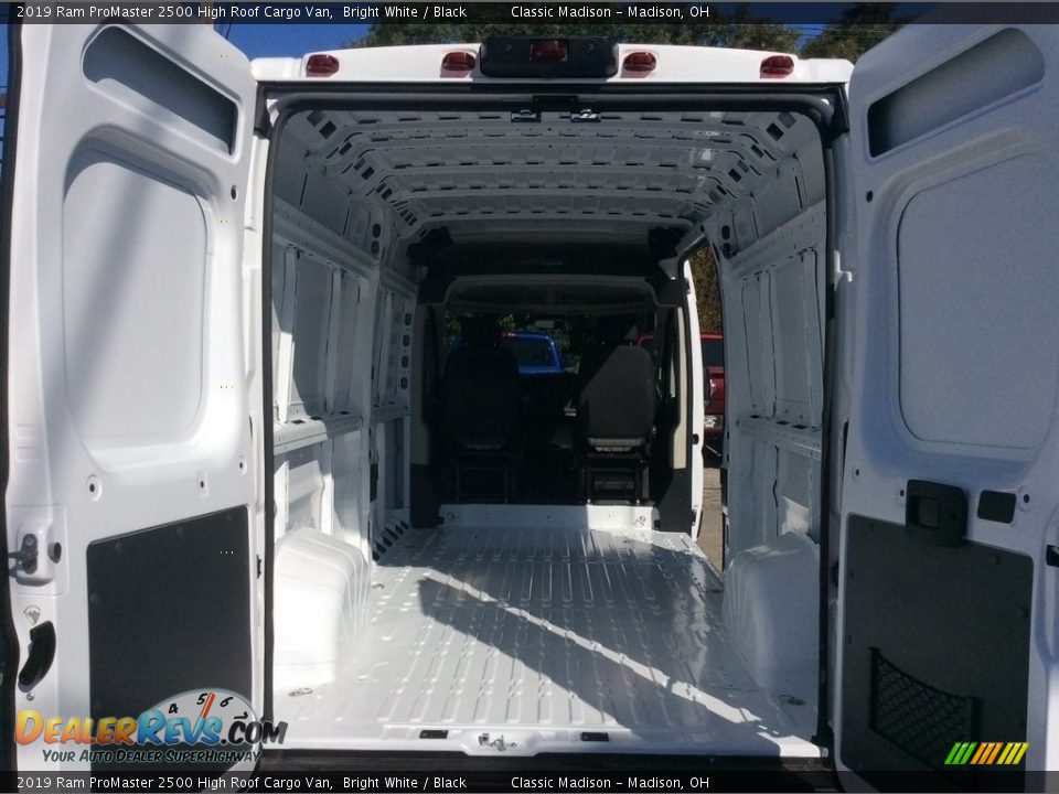 2019 Ram ProMaster 2500 High Roof Cargo Van Bright White / Black Photo #9