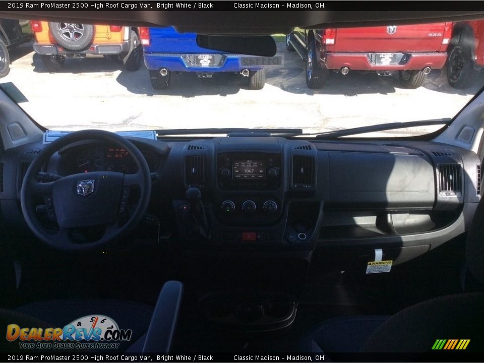 2019 Ram ProMaster 2500 High Roof Cargo Van Bright White / Black Photo #13