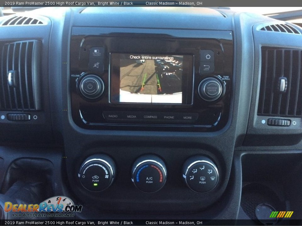 2019 Ram ProMaster 2500 High Roof Cargo Van Bright White / Black Photo #15
