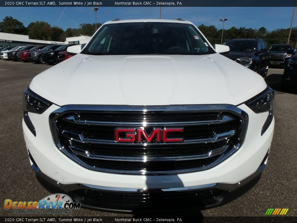 2020 GMC Terrain SLT AWD Summit White / Jet Black Photo #2