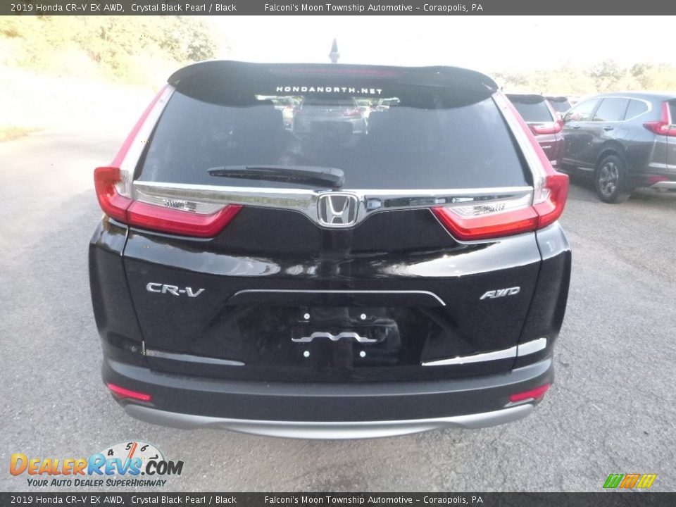 2019 Honda CR-V EX AWD Crystal Black Pearl / Black Photo #3