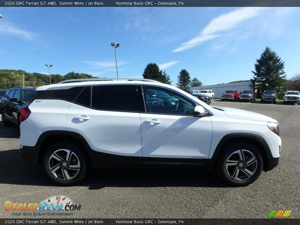 2020 GMC Terrain SLT AWD Summit White / Jet Black Photo #4