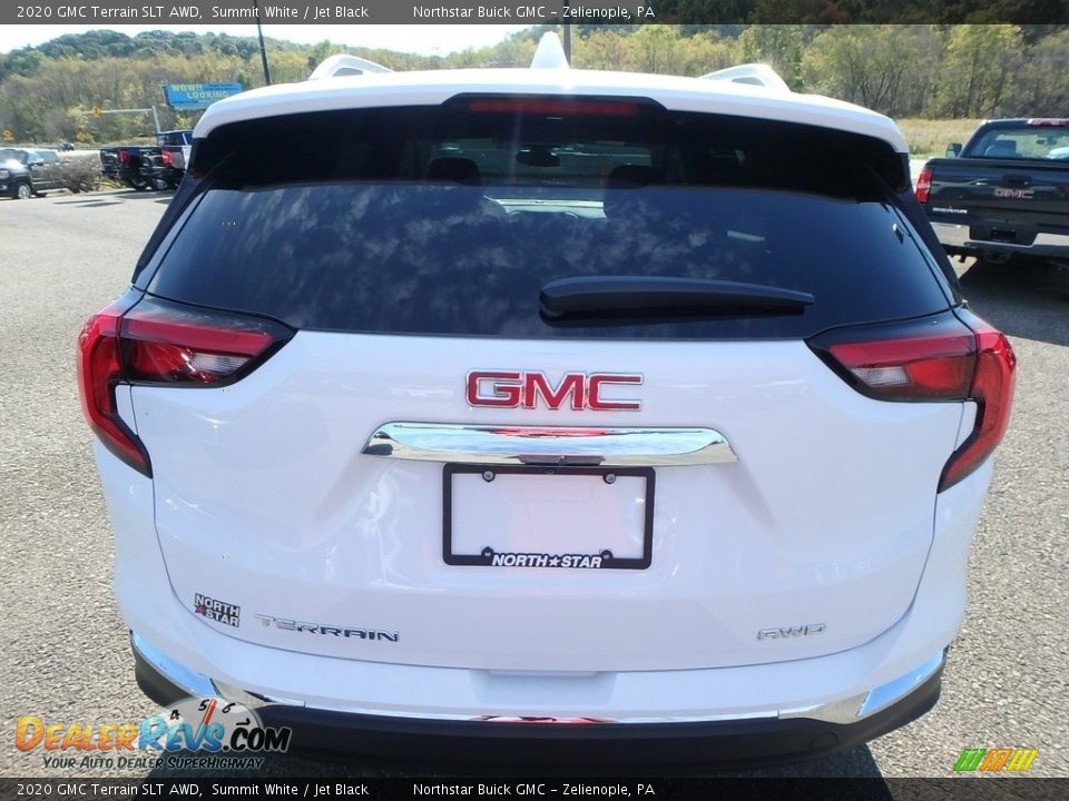 2020 GMC Terrain SLT AWD Summit White / Jet Black Photo #6