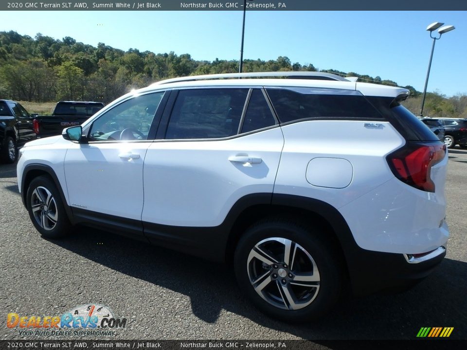 2020 GMC Terrain SLT AWD Summit White / Jet Black Photo #8