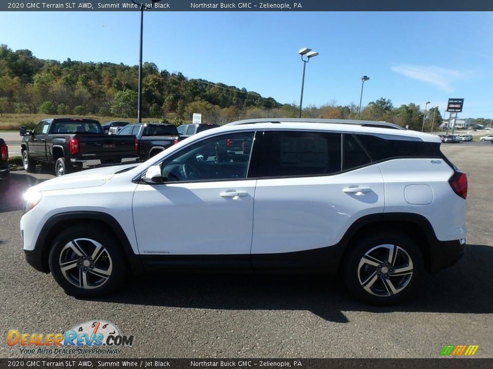 2020 GMC Terrain SLT AWD Summit White / Jet Black Photo #9
