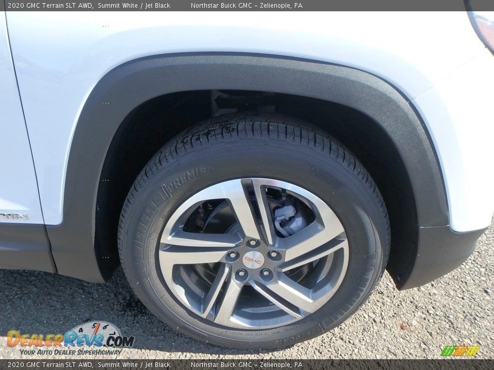2020 GMC Terrain SLT AWD Summit White / Jet Black Photo #10