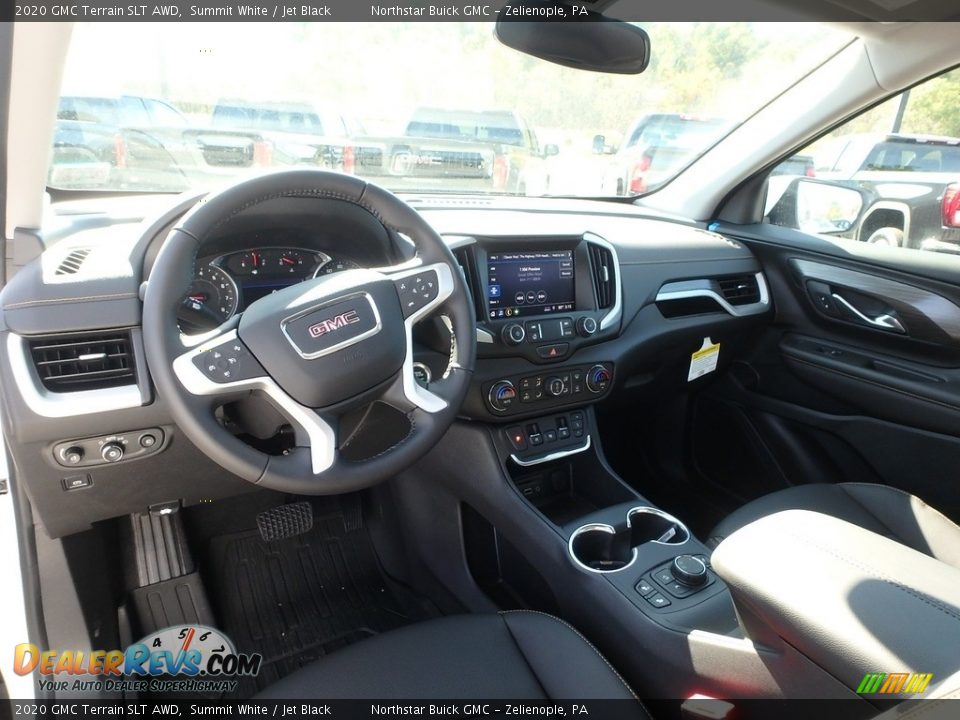 2020 GMC Terrain SLT AWD Summit White / Jet Black Photo #15
