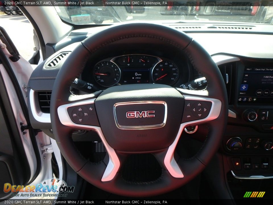 2020 GMC Terrain SLT AWD Summit White / Jet Black Photo #17