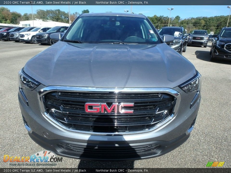 2020 GMC Terrain SLE AWD Satin Steel Metallic / Jet Black Photo #2